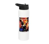 Official David Gilmour Rattle that Lock Guitar Color Storm Stainless Steel Insulated Water Bottle