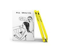 Official David Shrigley | Sketchbook | 'Ass Drawing' | Funny Humoros | Drawing Artwork | Sold by Brainbox Candy