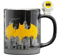 OFFICIAL DC COMICS BATMAN BAT SIGNAL HANDLE LARGE COFFEE CUP MUG GIFT BOX ABY