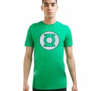 DC Comics Men's Green Lantern Circle Logo T-Shirt, Irish Green, X-Large