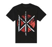 Official Dead Kennedys Distressed DK Logo T-Shirt, XXL, Black