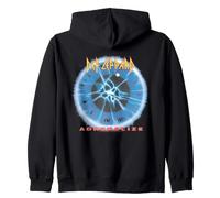 Official Def Leppard Adrenalize Heavy Metal Zip Hoodie
