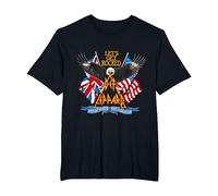 Official Def Leppard Let's Get Rocked T-Shirt, Men's Big and Tall, Black, 3X Tall