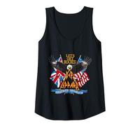 Official Def Leppard Let's Get Rocked Tank Top, Women, Black, Large