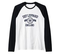 Official Def Leppard University Raglan Baseball Tee