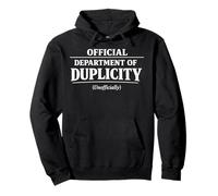 Official Department of Duplicity Unofficially Humor Pullover Hoodie