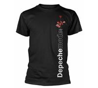 Official Depeche Mode T Shirt Violator Side Rose Black Mens Classic Rock Metal