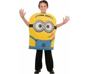 Official Despicable Me Minion Dave Childs age 5-7 Costume Universal Studios Foam