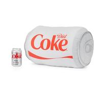 Official Diet Coke Plush Pillow - Soft 40cm Silver Can Throw Pillow, Officially Licensed Coca-Cola Merchandise, Retro Decorative Cushion for Home & Office