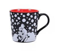 OFFICIAL DISNEY 101 DALMATIONS CRUELLA DE VIL COFFEE MUG CUP NEW IN GIFT BOX