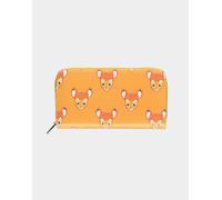OFFICIAL DISNEY BAMBI FACES TILED PRINT BROWN CLUTCH COIN PURSE