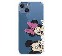 Official Disney Classics Mickey and Minnie Case for iPhone 14 Plus to Protect Your Mobile Flexible Silicone iPhone Case Officially Licensed by Disney Classics