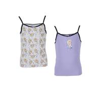 Official Disney Frozen Girls' Vests | Elsa Vest Tops for Kids | Purple Girls Top | Sizes for Ages 2 to 8 Years (UK, Age, 2 Years, 4 Years, Purple)