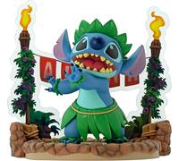 OFFICIAL DISNEY LILO & STITCH HULA DANCE FIGURE FIGURINE ORNAMENT NEW BOX