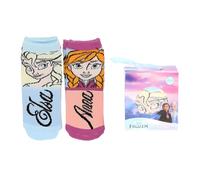 Official Disney Socks for Kids | Funky Kids Socks | Sizes 2 to 12 Years | Cinderella, Rapunzel, Mickey Mouse, Minnie Mouse, Anna and Elsa from Frozen (UK, Age, 7 Years, 12 Years, Elsa/Anna)