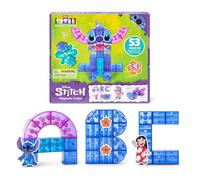 Official Disney Stitch TYTAN Magnetic Cube Set - 53-Piece STEM Building Toy with Multi-Side Connectors for Kids Ages 3+ by ZURU