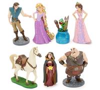 Official Disney Store Tangle Figure Set Includes 7 Full Skardo Figures in Gift Box with Rapunzel, Flyn, Pascal and Much More, Perfect for Toy and Game Fans