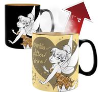 OFFICIAL DISNEY TINKERBELL SPARKLE HEAT CHANGING MAGIC COFFEE MUG CUP ABY