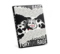 OFFICIAL DISNEY VILLAINS CRUELLA DEVIL A5 NOTEBOOK NOTEPAD NOTE BOOK PAD