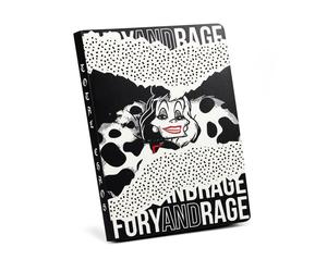 OFFICIAL DISNEY VILLAINS CRUELLA DEVIL A5 NOTEBOOK NOTEPAD NOTE BOOK PAD