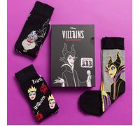 Official Disney Villains Three Pack Crew Socks