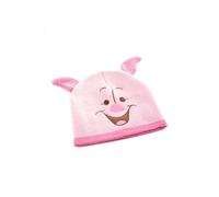 Official Disney Winnie the Pooh Piglet Beanie Pink Winter Hat for Adults & Fans