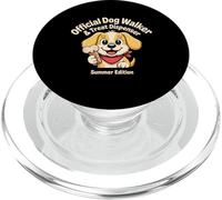 Official Dog Walker Treat Dispenser Summer Edition Cute PopSockets PopGrip for MagSafe