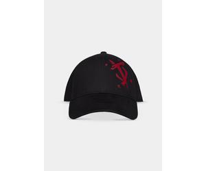 OFFICIAL DOOM THE DARK AGES SLAYER MARK PRINT BLACK SNAPBACK BASEBALL CAP HAT