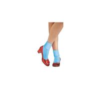 Adult Women's Wizard of Oz Dorothy Red Sequin Shoes Fancy Dress Accessory