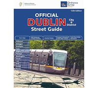 Official Dublin City & District Street Guide | Spiral-Bound | Enlarged City Centre Map | Ordnance Survey Ireland | OSI Dublin Street Map | Dublin | City Centre | Street Map | Maps | Adventure