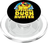Official Duck Hunter Funny Rubber Duckie Hunting Cruise Crew PopSockets PopGrip for MagSafe