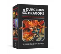 Official Dungeons and Dragons 100 Postcards Archival Art from Every Edition