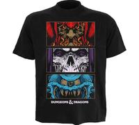 Official Dungeons and Dragons Guidebooks Unisex Black T-Shirt, Large