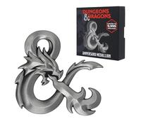 Official Dungeons & Dragons Ampersand Metal Medallion - Limited Edition Collector’s Gift for Dungeon Masters