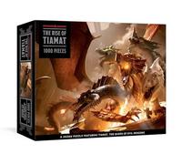Official Dungeons - Rise of Tiamat Dragon Puzzle 1000-Piece Jigsaw - H245z