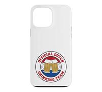 Official Dutch Drinking Team Flag Of The Netherlands Beer Case for iPhone 13 Pro Max