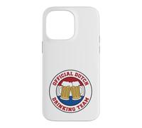 Official Dutch Drinking Team Flag Of The Netherlands Beer Case for iPhone 14 Pro Max