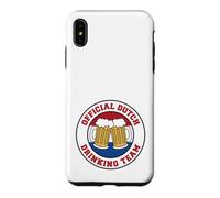 Official Dutch Drinking Team Flag Of The Netherlands Beer Case for iPhone XS Max