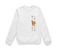 Official Eeevee Bow Tie Sweatshirt - White Pokemon White S