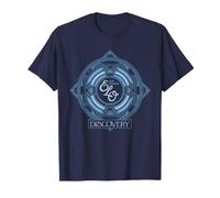 Official Electric Light Orchestra Discovery Blue Logo T-Shirt