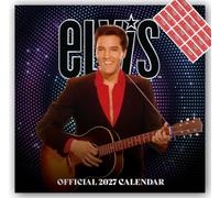 Official Elvis Presley 2027 Square Wall Calendar | 12-Month Calendar with Pull-Out Poster | Official Elvis Merchandise | Gift for Elvis Fans