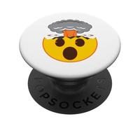 Official Emoji Explosion Yellow Smile Face PopSockets Adhesive PopGrip