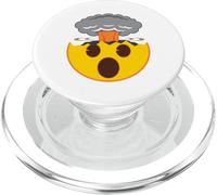 Official Emoji Explosion Yellow Smile Face PopSockets PopGrip for MagSafe