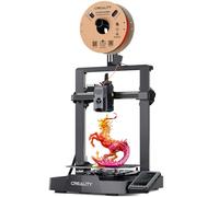 Official Ender-3 V3 KE Smart Fast 3D Printer with 500 mm/s High Printing Speed, Precise X-axis Linear Rail, Dual Z-axis, Auto Leveling, Two Model Cooling Fans, 8.66''*8.66''*9.84'' Build Volume
