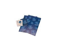 Official Everton FC Gift Wrapping Paper - 2 Sheets with 2 Gift Tags
