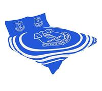 Official Everton New FC Pulse Double Duvet Set Blue Reversible Duvet Cover and Two Pillowcases