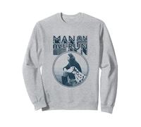 Official Exclusive Paul McCartney Man On The Run Circle Sweatshirt