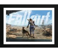 OFFICIAL FALLOUT FEMALE SOLE SURVIVOR FRAMED PRINT PICTURE POSTER ABY