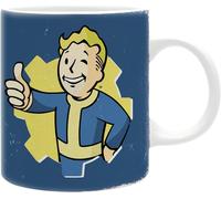 OFFICIAL FALLOUT VAULT BOY BLUE VAULT FOREVER COFFEE MUG CUP NEW IN GIFT BOX ABY