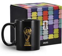 Official FIFA 2026 Edition - 12oz Ceramic Mug - Etched FIFA Emblem - Collector’s Souvenir - Perfect for Home, Office, Enjoying a Hot Latte, Coffee,